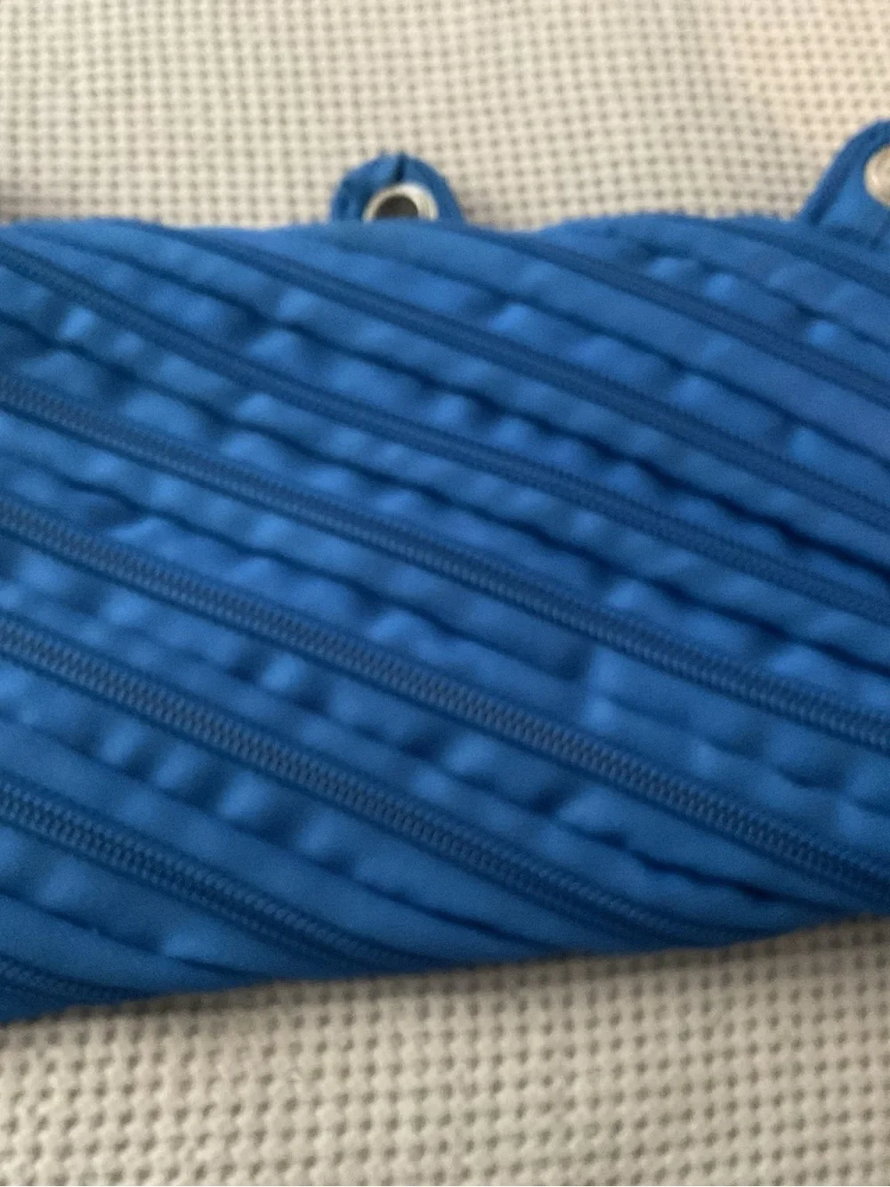 Zipit Kids Blue Monster Multi-Zip Pencil Case